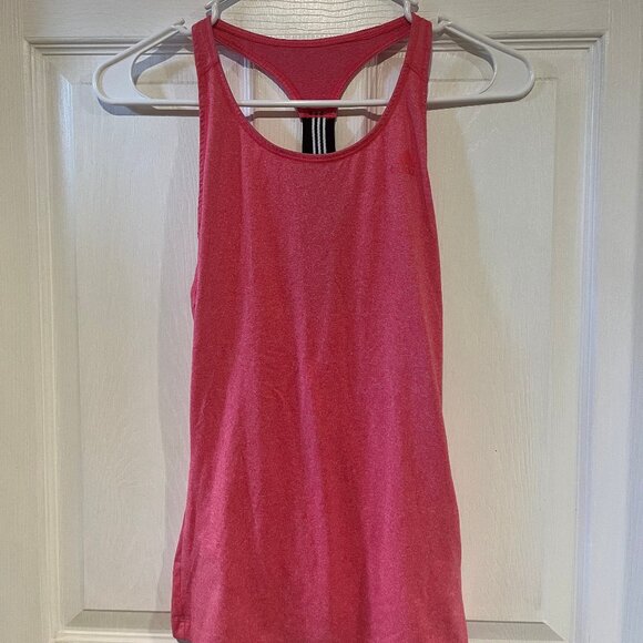 Women's Adidas Racerback Athletic Tank Top - Size S - Pink - Picture 1 of 5